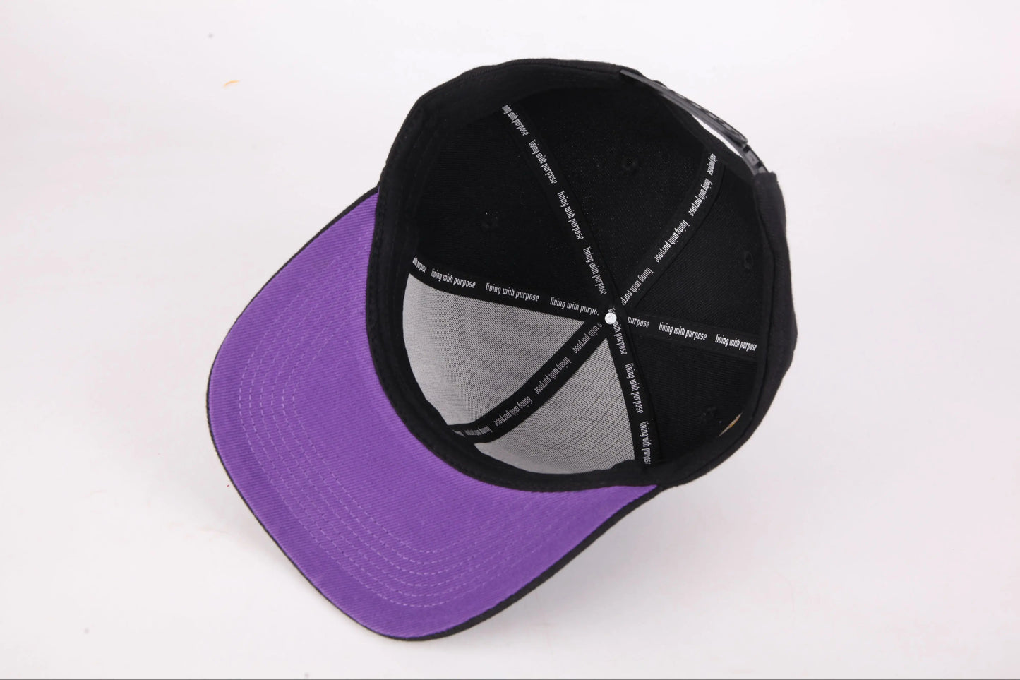 DOUBLE BRIM HAT BLACK