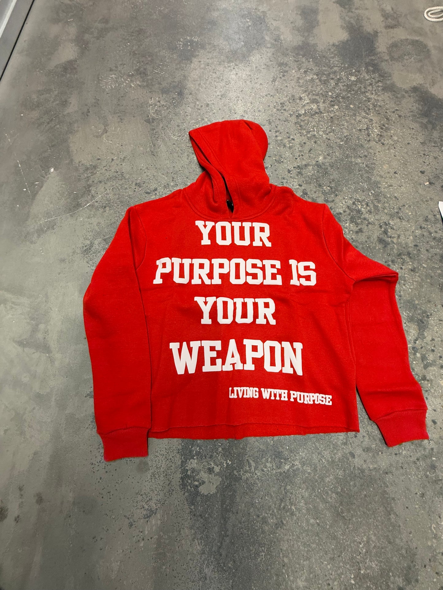 YOUR PURPOSE HOODIE ( RED )